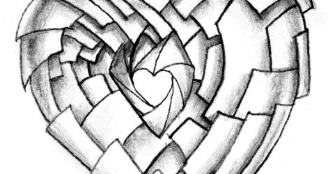 471x250 Broken Cup Drawing Heart Bone Concrete Crown Bridge Cage Carmi