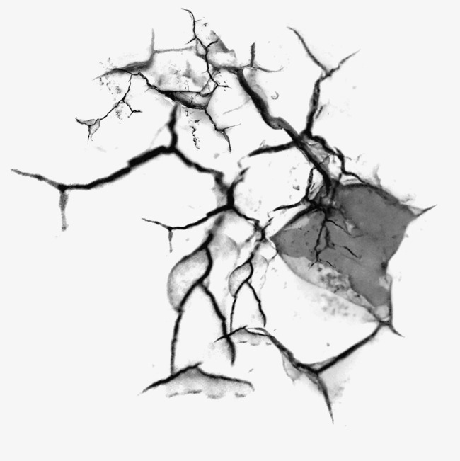 650x651 Cracked Wall Crack Damage Element Image