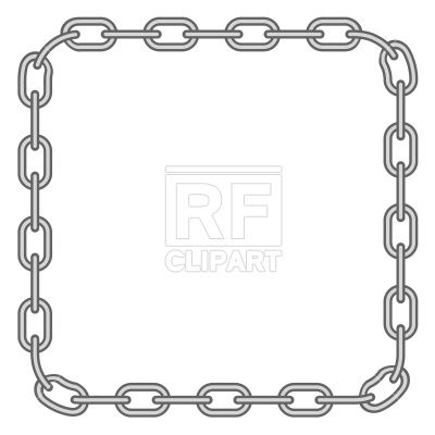 400x400 Chain Clipart Border