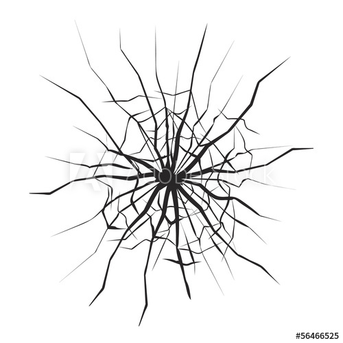 500x500 Broken Glass