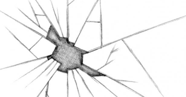 615x323 Art Scary Glass Shards Hand Wallpaper Hd Mega Wallpapers