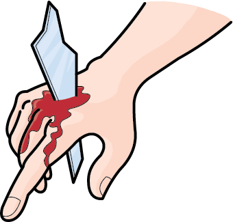 340x325 Wound Drawing Clipart