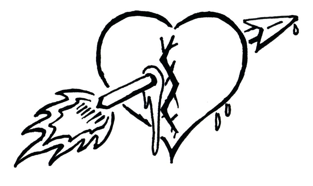 1024x609 Drawings Broken Heart Drawing Of A Heartbreak Heart Arm Drawings
