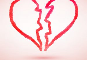 300x210 Broken Heart Sketch Pencil Sketches Of Broken Hearts Heart