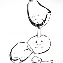 250x250 Night Of The Broken Glass Drawing Machine On Floor Process Still