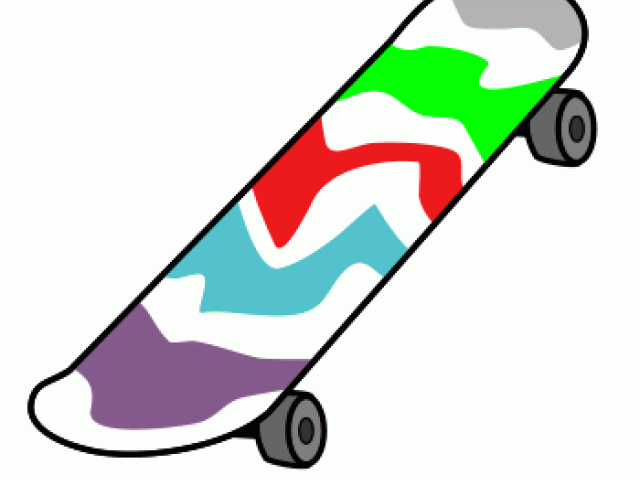 640x480 Drawn Skateboard Cartoon