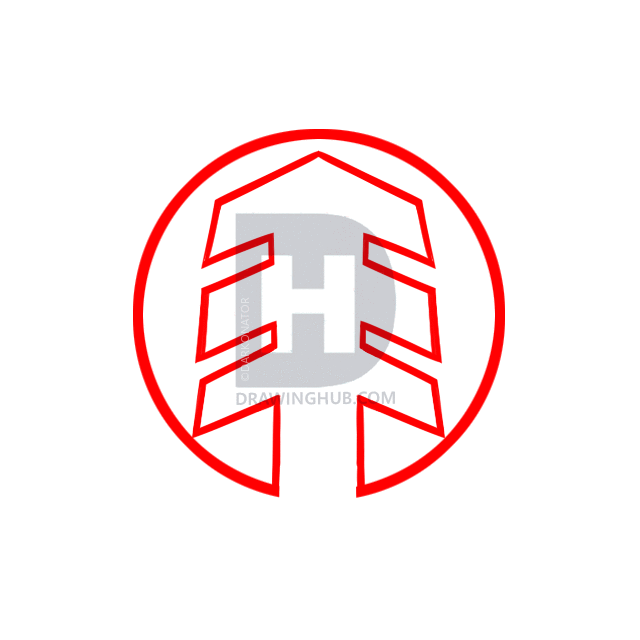 640x640 How To Draw The Elemental Skateboard Logo, Step