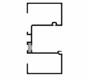 304x262 Crl U S Aluminum Clear Anodized Deep Pocket Wall Jamb