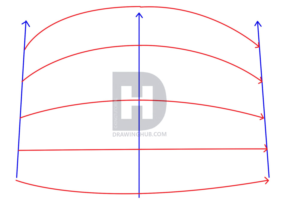 941x720 How To Draw The Colosseum, Step