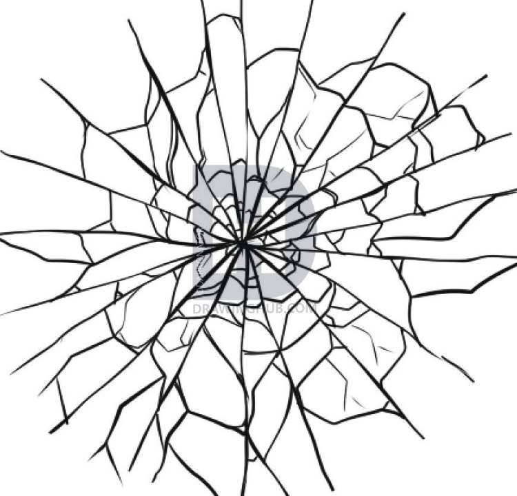 Broken Window Drawing | Free download on ClipArtMag