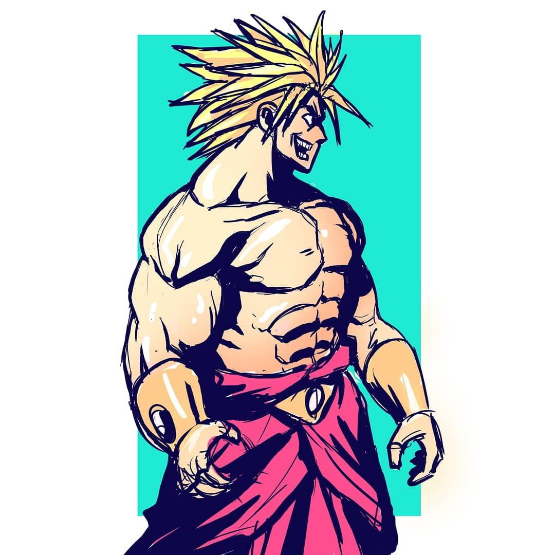 1080x1080 i heard broly is gonna be in the dragon ball super movie one