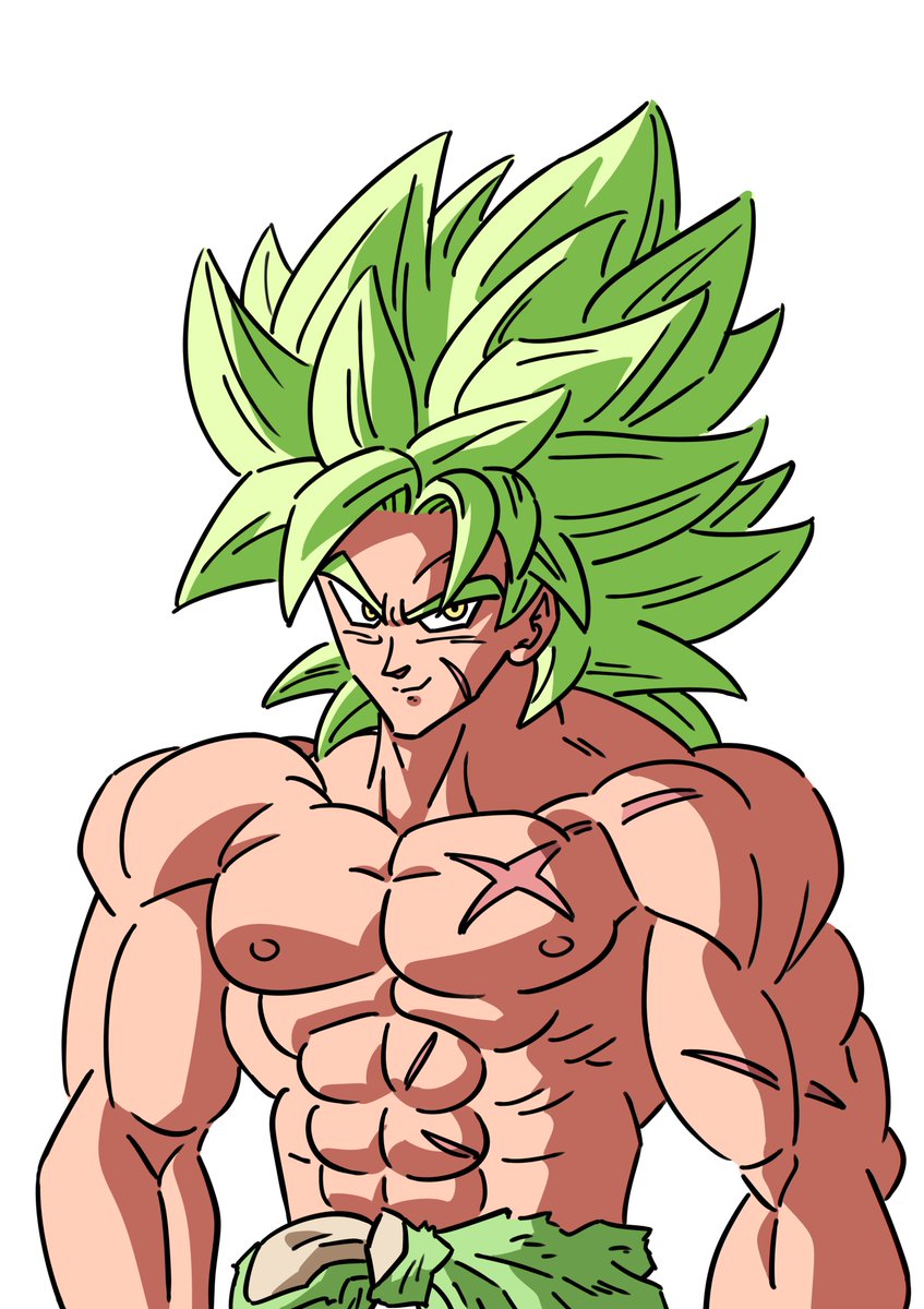 847x1200 On Twitter Was Thinking About How Broly Got His Pupils