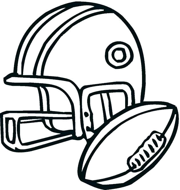 630x662 Broncos Coloring Pages With Printable Logo Stencil Football Free
