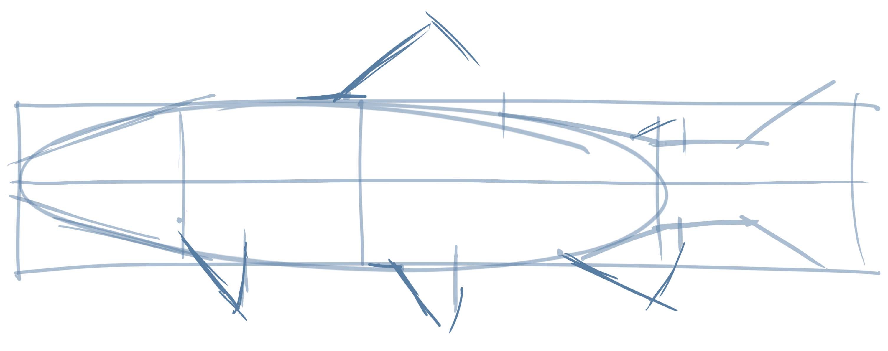 3012x1191 How To Draw A Trout Step
