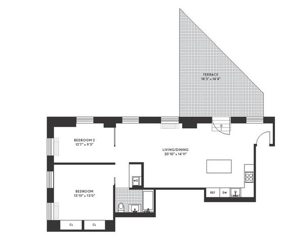 571x480 condo for rent