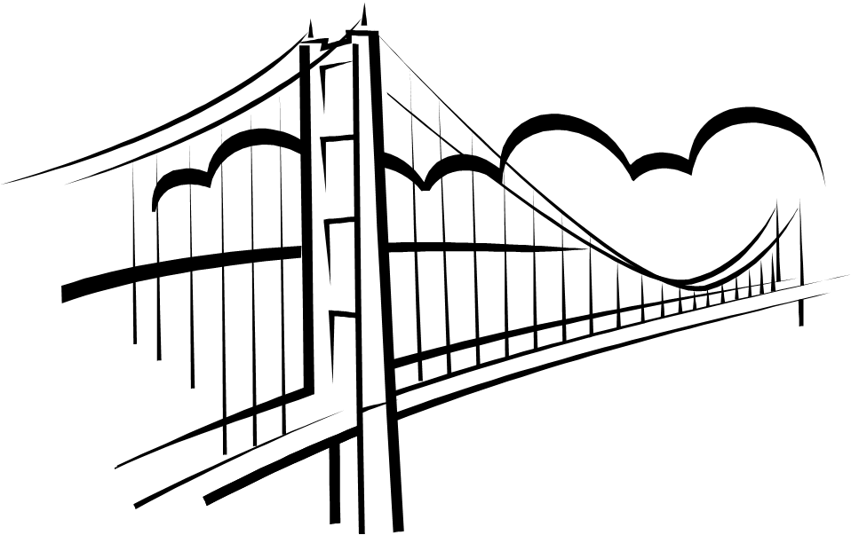 958x603 Collection Of Free Bridge Drawing Easy Download On Ui Ex