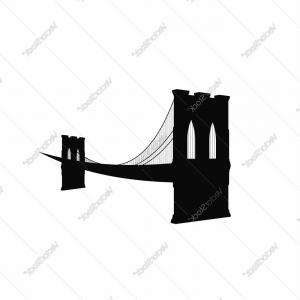 300x300 Photostock Vector New York Brooklyn Bridge Hand Drawing Vector