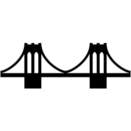 263x262 brooklyn bridge silhouette free cricut bridge icon