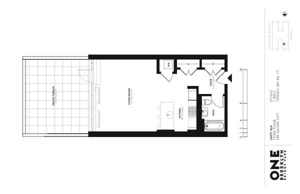 600x388 Design Forward Brooklyn Heights Studio With Lush Private Patio