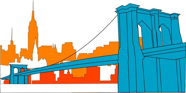 600x301 More Like Brooklyn Bridge Vector
