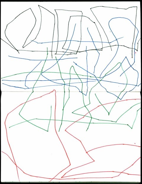 480x623 Robert Grenier, Language Objects Letters In Space