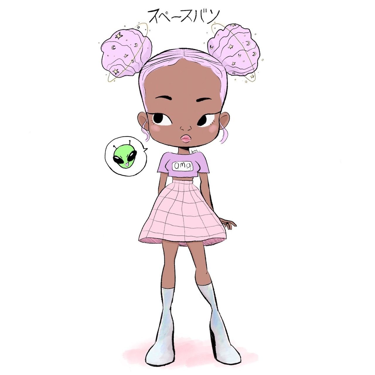 1280x1280 space buns