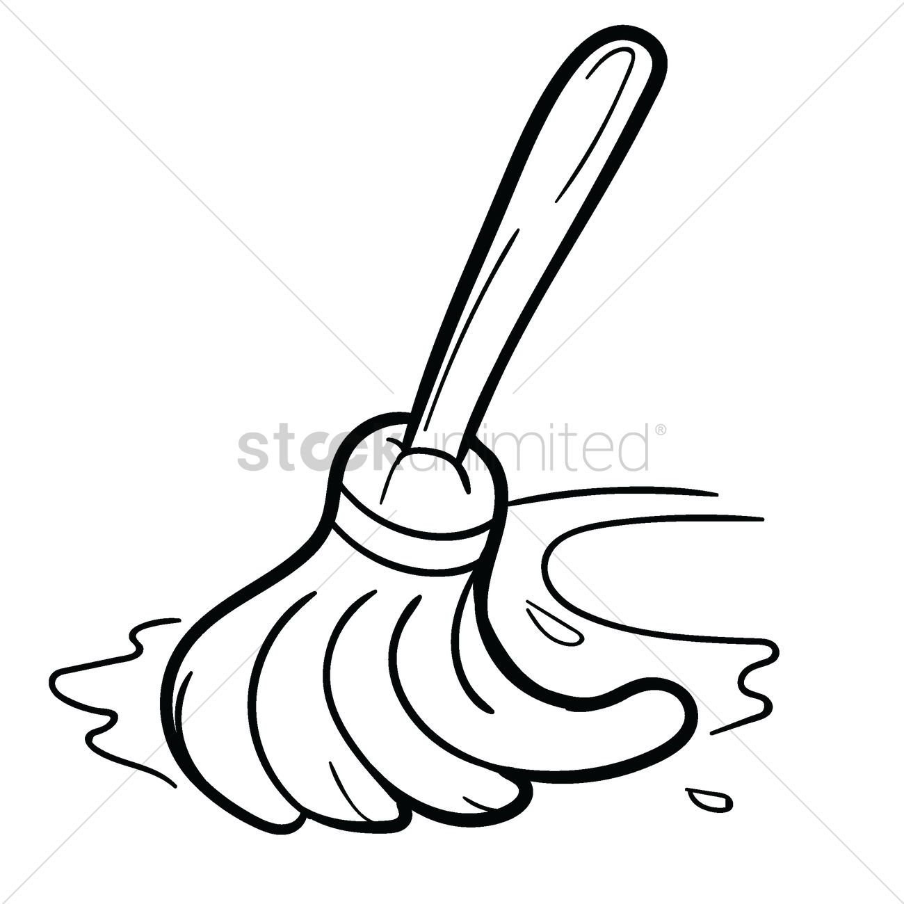 1300x1300 Broom Drawing Mop For Free Download