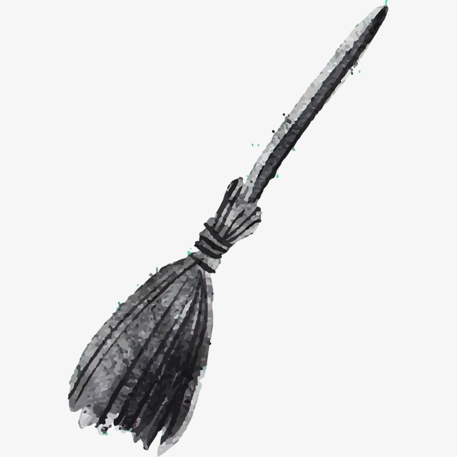 650x650 Broom Drawing Vector For Free Download