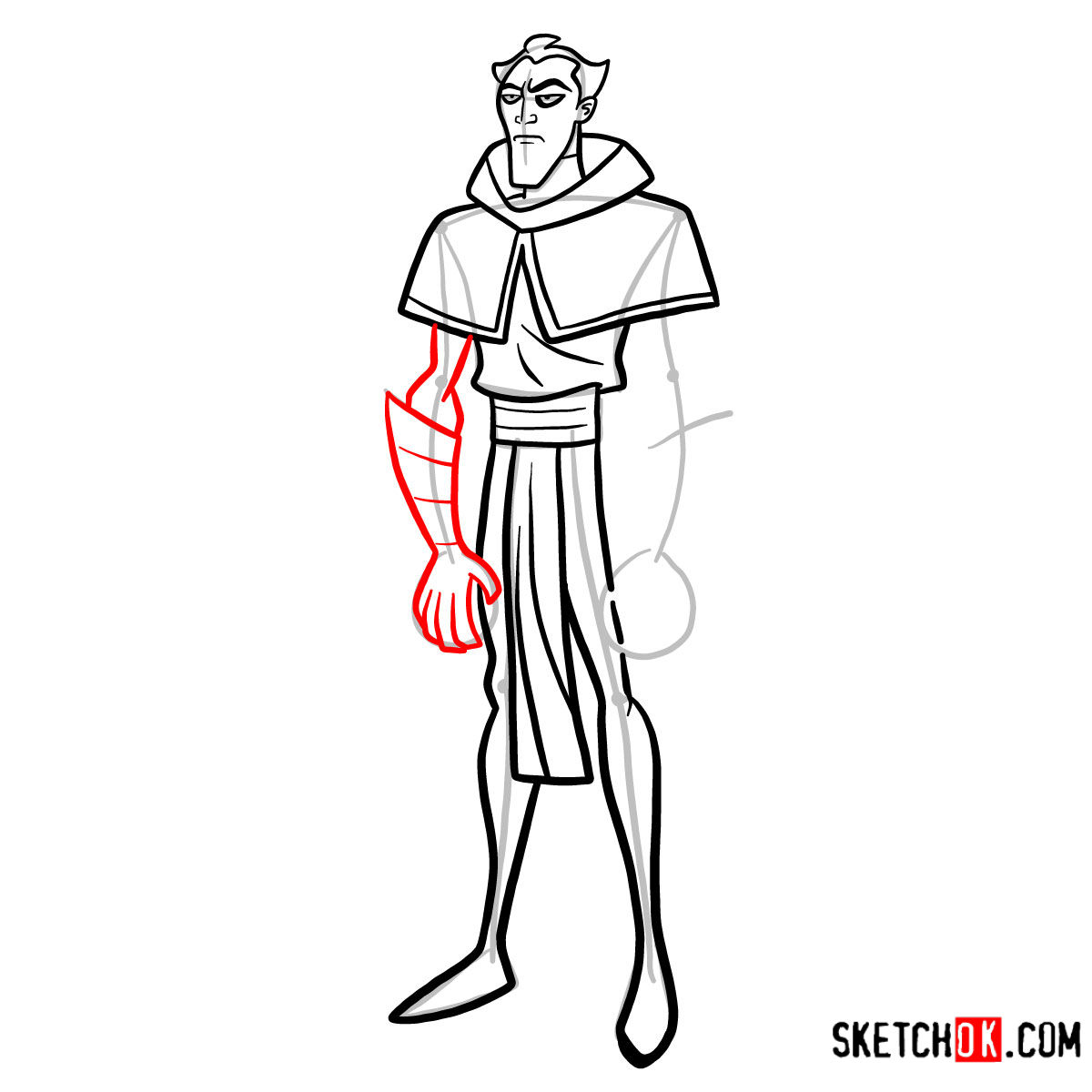 1200x1200 How To Draw Brother Blood Teen Titans