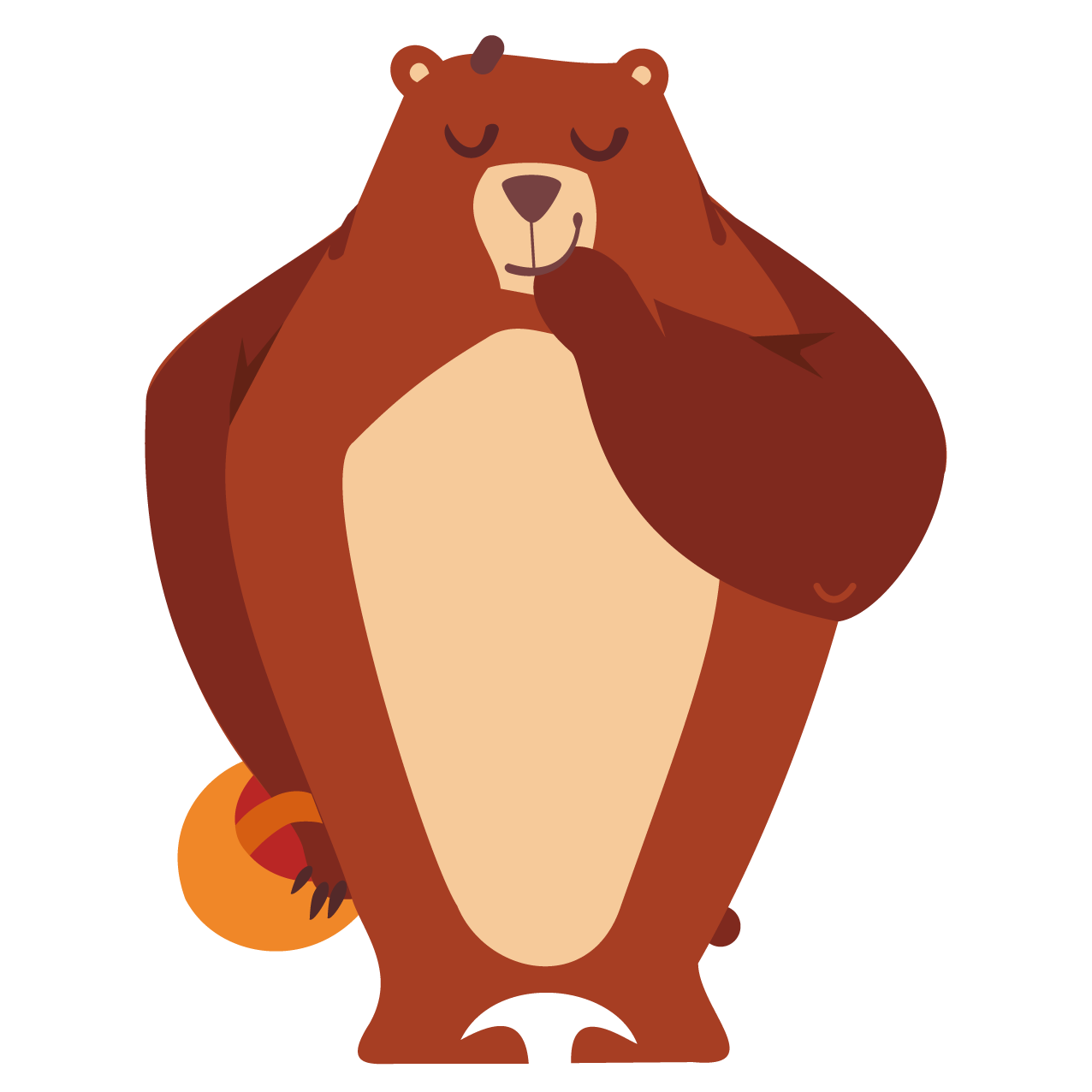 1276x1276 Collection Of Free Beaver Drawing Standing Download On Ui Ex