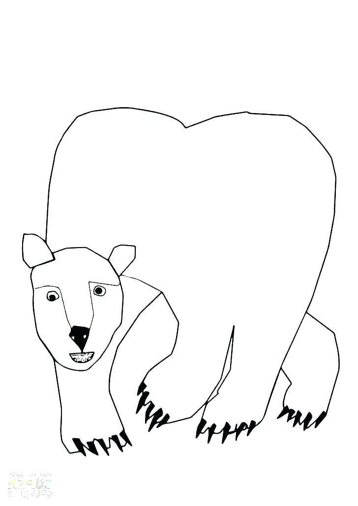 728x1030 Free Printable Brown Bear Brown Bear Coloring Pages