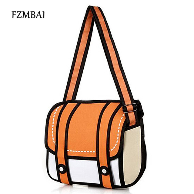 640x640 Fzmbai New Fashion Bags Novelty Back To School Bag Drawing