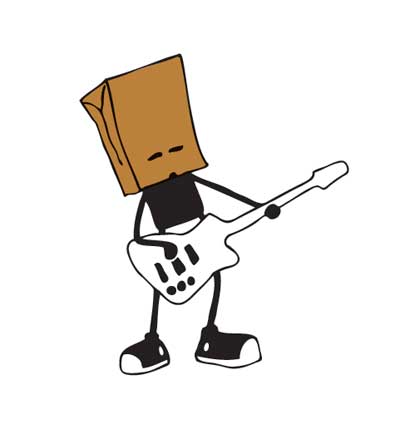 400x439 Riw Design Brown Paper Bags Band Logo