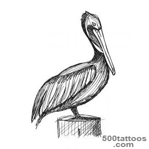 300x300 Pelican Tattoo Designs, Ideas, Meanings, Images