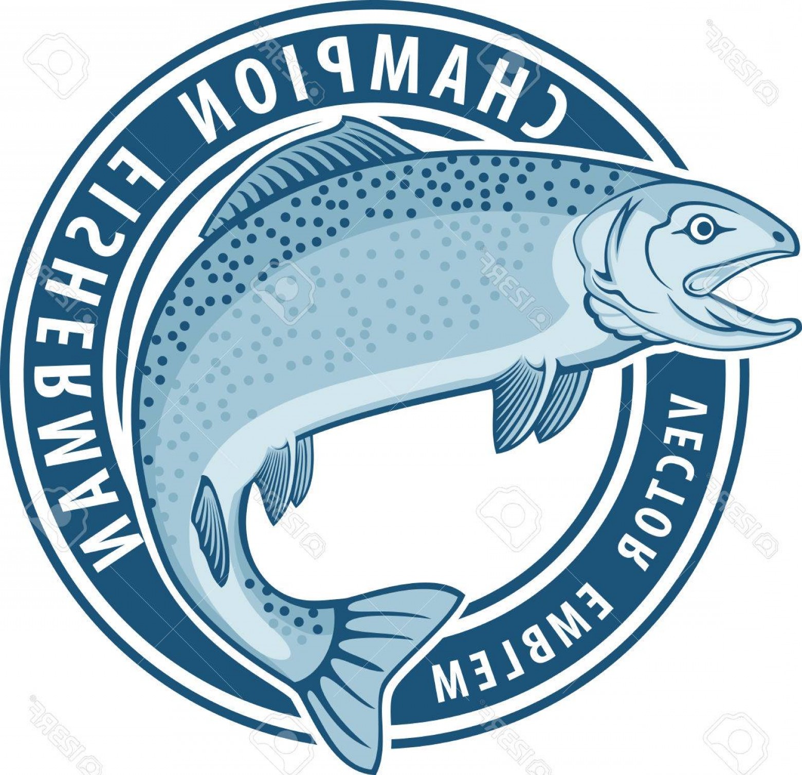 1560x1507 Brown Trout Fish Vector Logo Soidergi