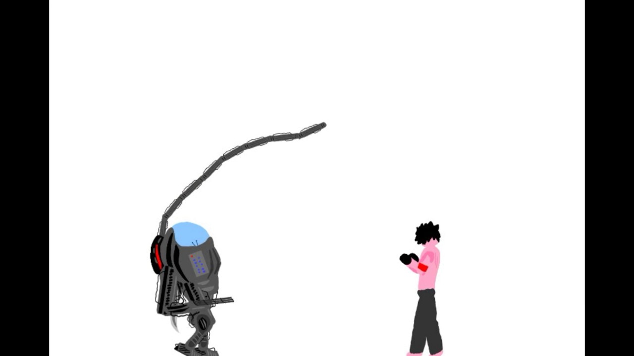 1280x720 Bruce Lee Vs Robot