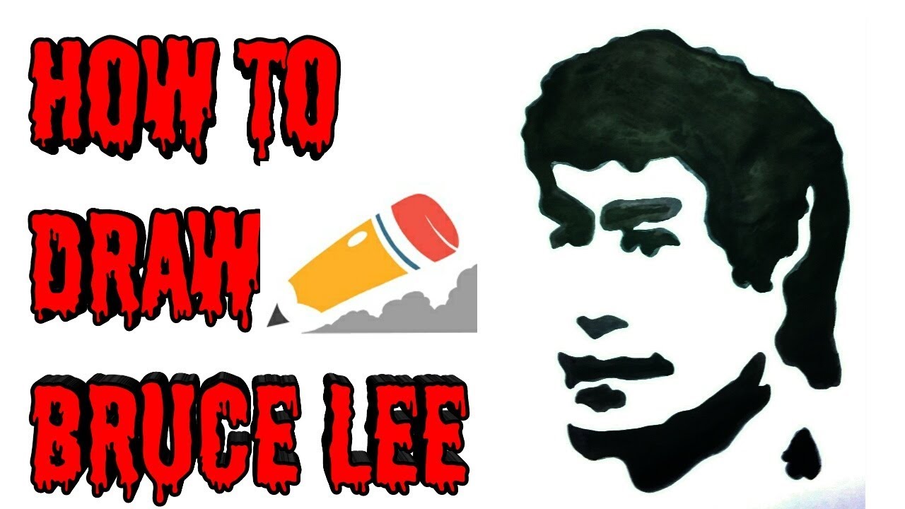 1280x720 Drawing Bruce Lee