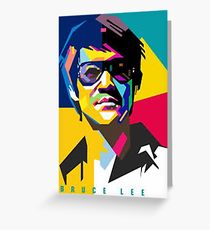 210x230 Bruce Lee Drawing Greeting Cards Redbubble