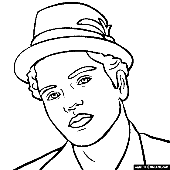 560x560 How To Draw Bruno Mars Step