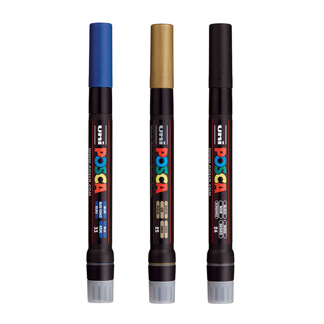 650x650 Posca Pcf Brush Markers