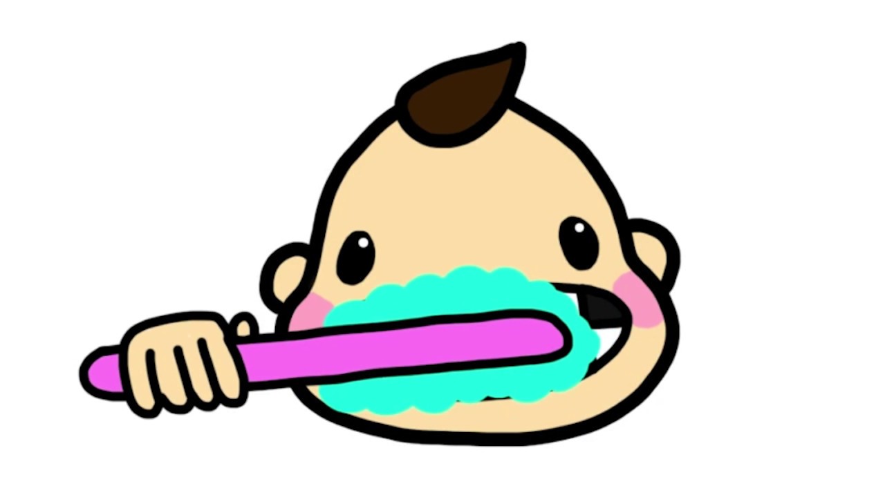 1280x720 Brush Your Teeth Drawing, Painting, Coloring For Kids