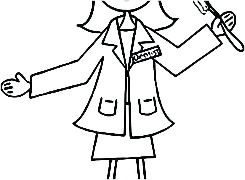 827x609 Brushing Teeth Coloring