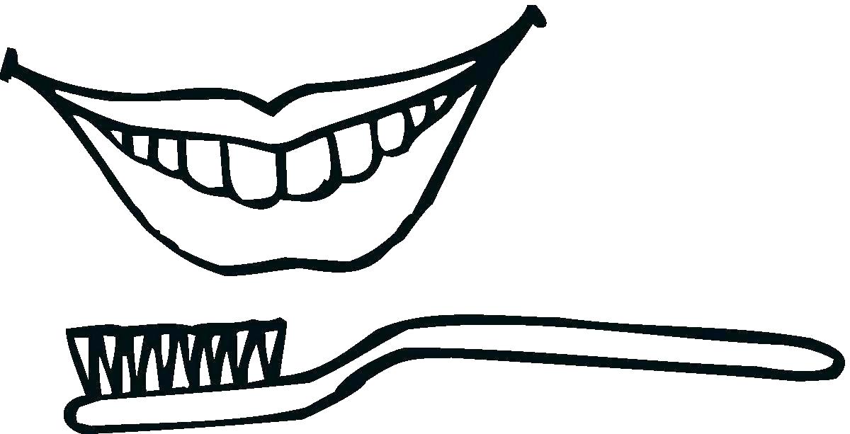 1200x613 Brushing Teeth Coloring Pages Toothbrush Coloring