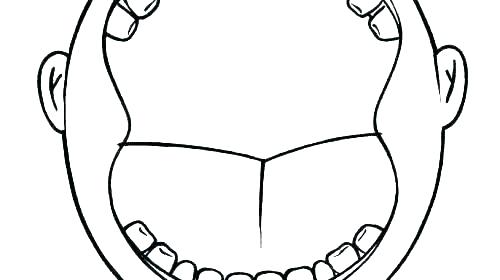 500x280 Teeth Coloring Pages Dentist Dental Printable Photos Of Free Co