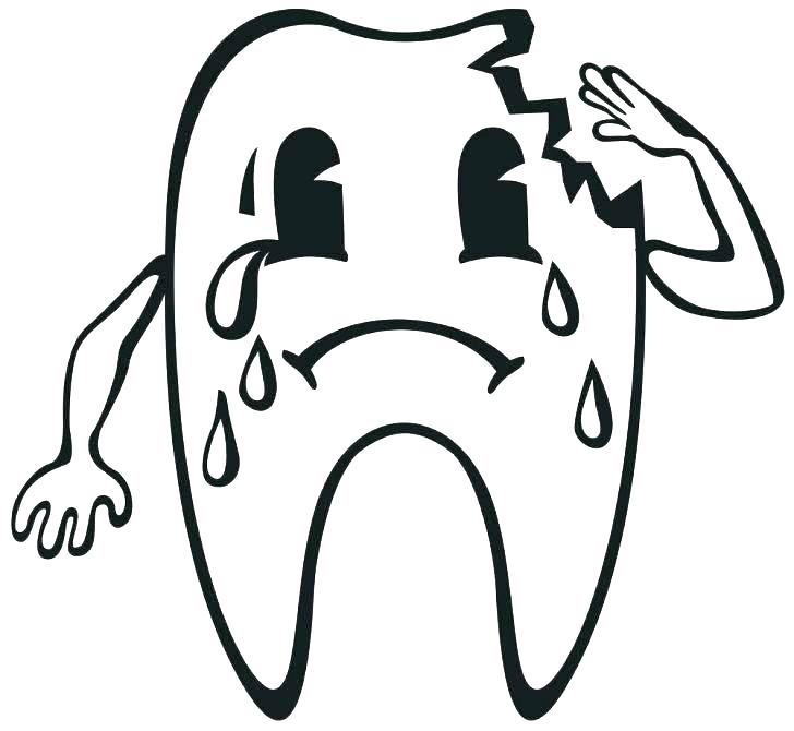 728x670 Brush Your Teeth Coloring Sheet