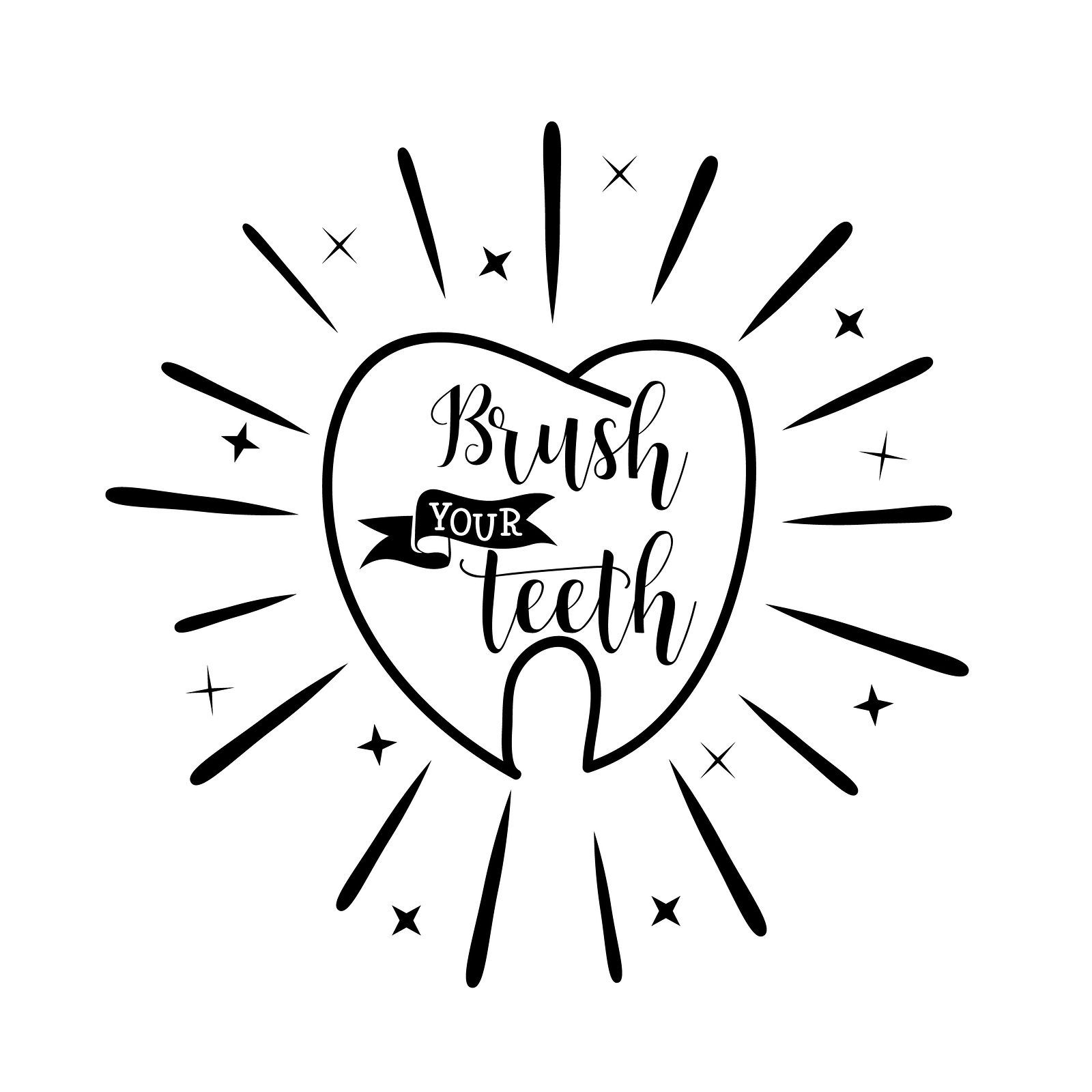 1600x1600 Always Brush Your Teeth!