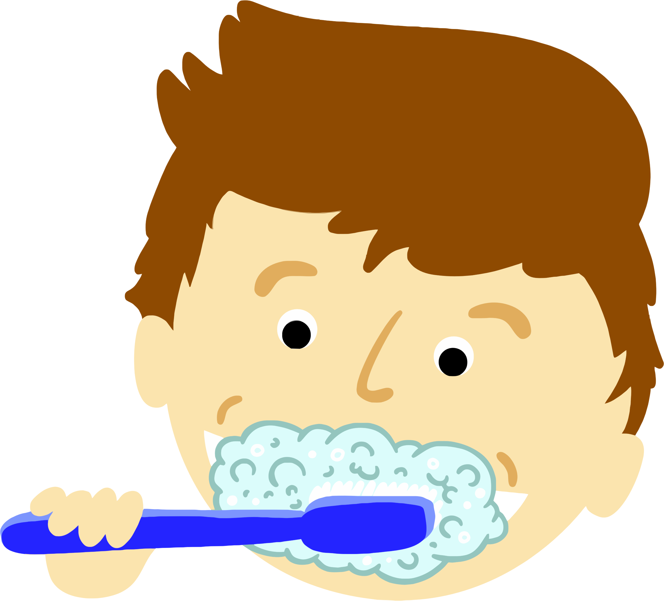 2290x2074 Awesome Brush Teeth Brush Your Teeth Clipart Clipartix