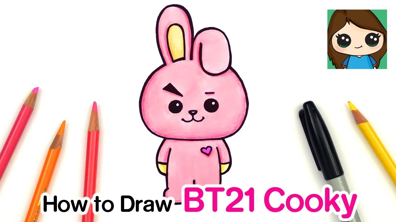 1280x720 how to draw cooky bts jungkook persona