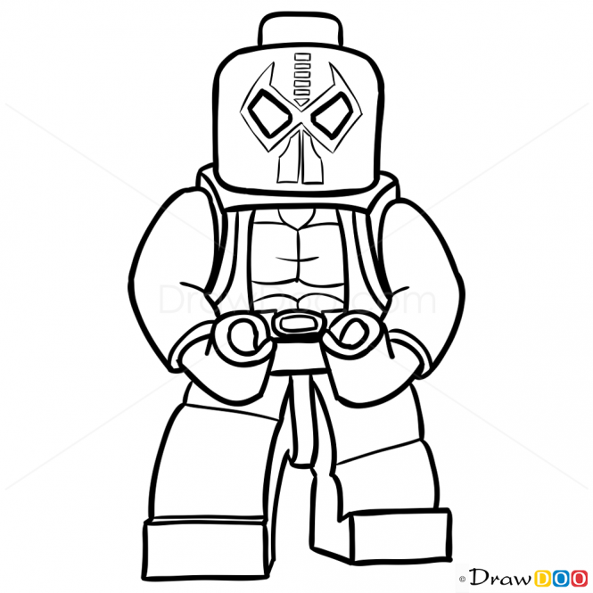 665x665 Bane Drawing Easy For Free Download