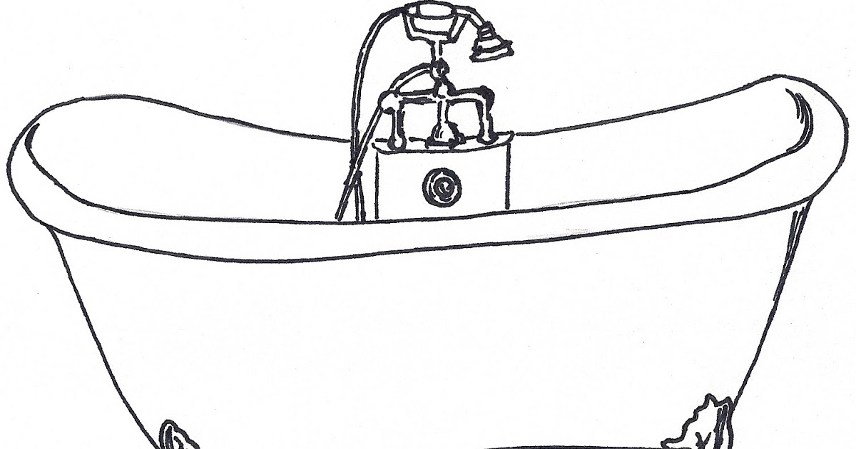1200x630 Bath Drawing Free Download
